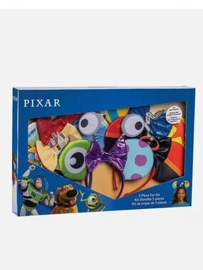 Pixar Kids 5-Piece Ear Headband Kit - Multicolor